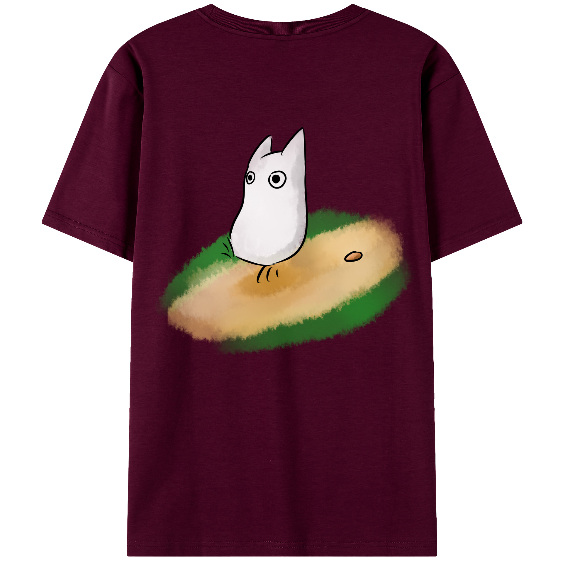 （画像用） となりのトトロ 草壁メイ 草壁サツキ My Neighbor Totoro Satsuki Kusakabe Mei Kusakabe レディース半袖Tシャツ(バックプリント)